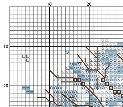 Four Seasons Tree Cross Stitch Bundle – Easy PDF Patterns