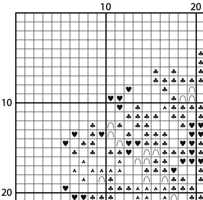 Autumn Tree Cross Stitch Pattern - Small and Easy - PDF Pattern