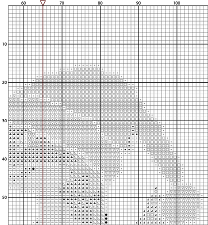 Christmas Dino Cross Stitch Pattern - PDF Pattern