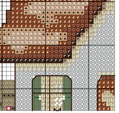 Lovely Home Cross Stitch Pattern - PDF Pattern