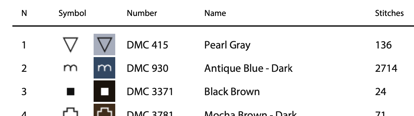 Winter Tree Cross Stitch Pattern - PDF Pattern