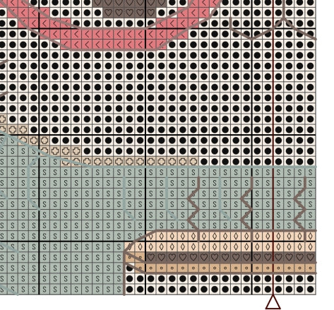 Cozy Cat Cross Stitch Pattern - PDF Pattern