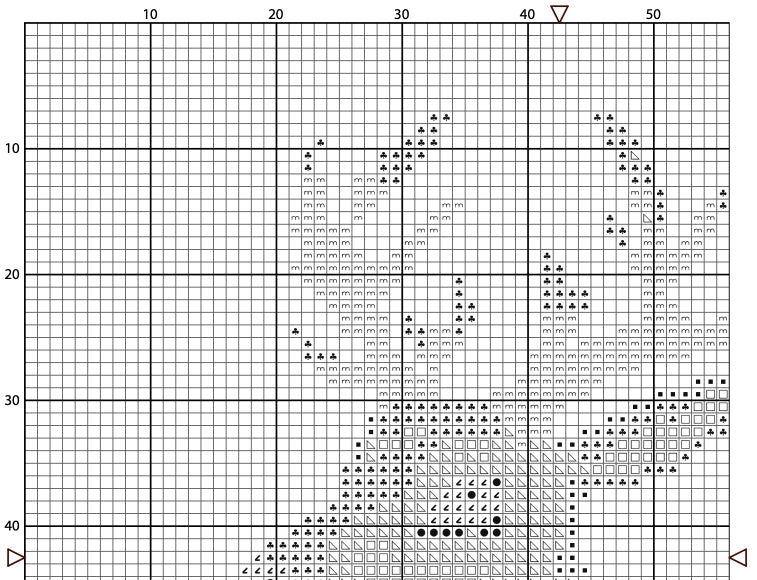 Christmas Deer Cross Stitch Pattern - Small and Easy - PDF Pattern